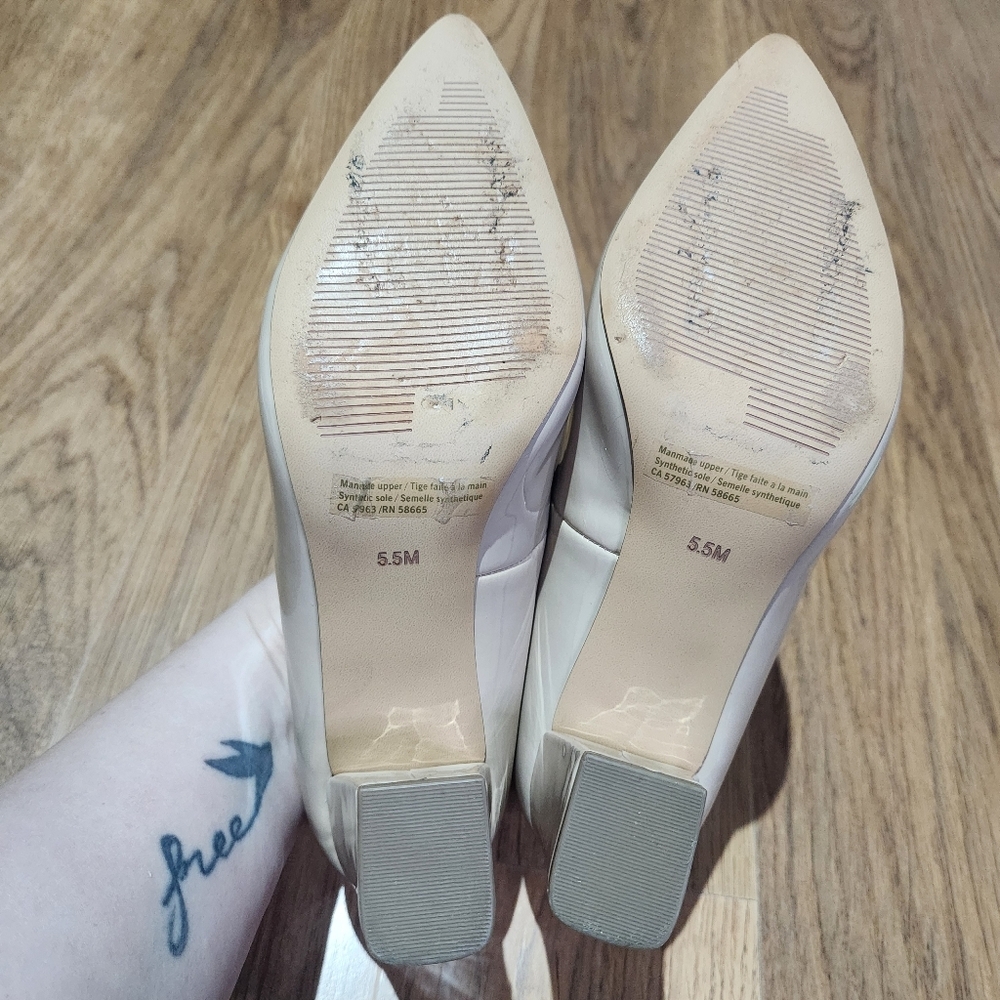 Abound Women's Cream Pumps, Size 5.5M - Picture 10 of 10